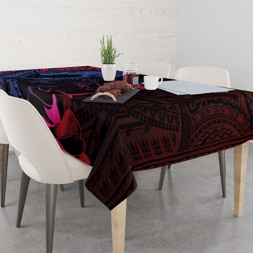 Samoan Pride Tablecloth The Tui Manua LT05 - Polynesian Pride
