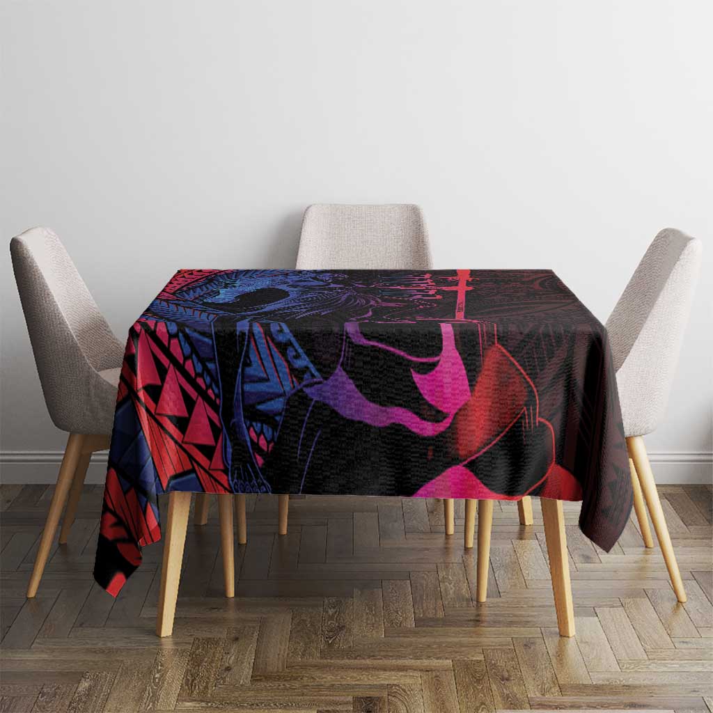 Samoan Pride Tablecloth The Tui Manua LT05 - Polynesian Pride