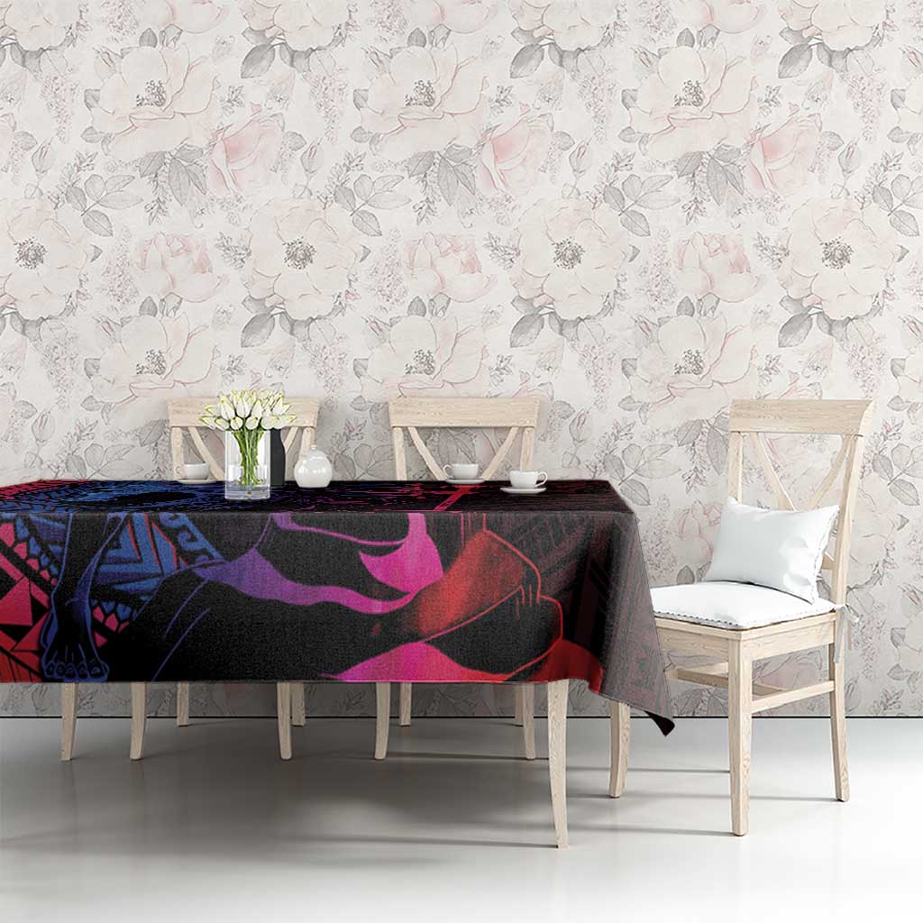 Samoan Pride Tablecloth The Tui Manua LT05 - Polynesian Pride