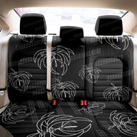 Aloha Hawaii Acacia Koa Leaves Back Car Seat Cover Black Kakau Tribal Pattern LT05 - Polynesian Pride
