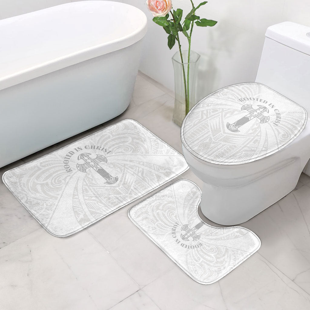 Samoa Christian Bathroom Set Rooted In Christ Polynesian Cross LT05 - Polynesian Pride