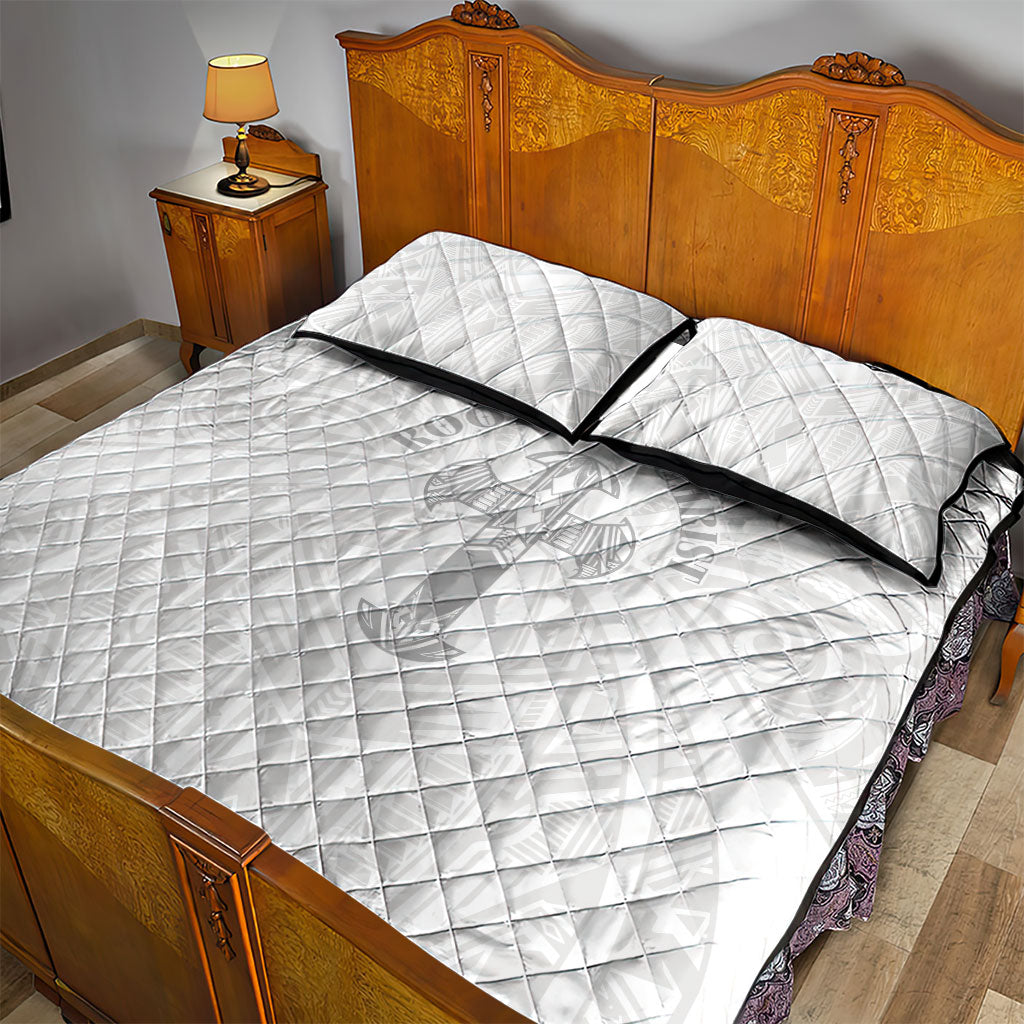 Samoa Christian Quilt Bed Set Rooted In Christ Polynesian Cross LT05 - Polynesian Pride