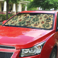 Hawaii Halloween Auto Sun Shade Spooky Tropical Hula Zombie LT05 - Polynesian Pride