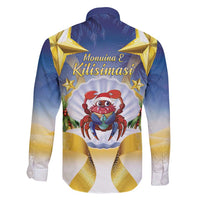 Niue Christmas Family Matching Summer Maxi Dress and Hawaiian Shirt Seashell Santa Beach Vibes - Polynesian Pride