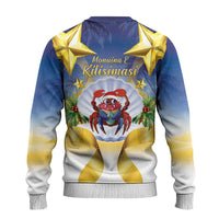 Niue Christmas Ugly Christmas Sweater Seashell Santa Beach Vibes LT05 - Polynesian Pride