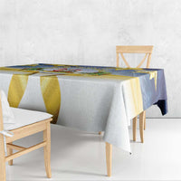 Niue Christmas Tablecloth Seashell Santa Beach Vibes LT05 - Polynesian Pride
