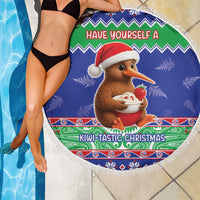 New Zealand Christmas Beach Blanket Have Yourself A Kiwi-tastic Christmas - Polynesian Pride