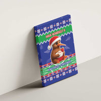 New Zealand Christmas Canvas Wall Art Have Yourself A Kiwi-tastic Christmas - Polynesian Pride