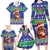 New Zealand Christmas Family Matching Long Sleeve Bodycon Dress and Hawaiian Shirt Have Yourself A Kiwi-tastic Christmas - Polynesian Pride
