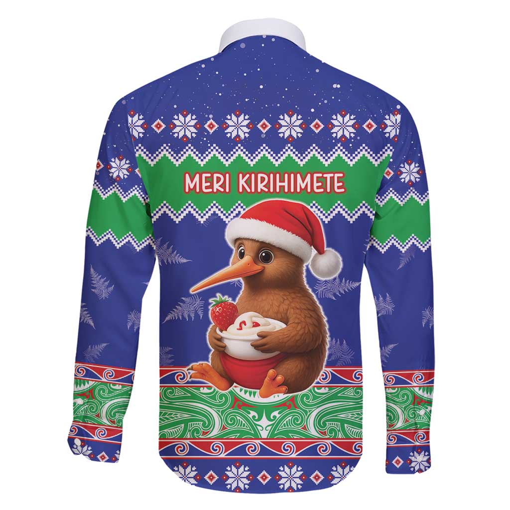 New Zealand Christmas Family Matching Long Sleeve Bodycon Dress and Hawaiian Shirt Have Yourself A Kiwi-tastic Christmas - Polynesian Pride