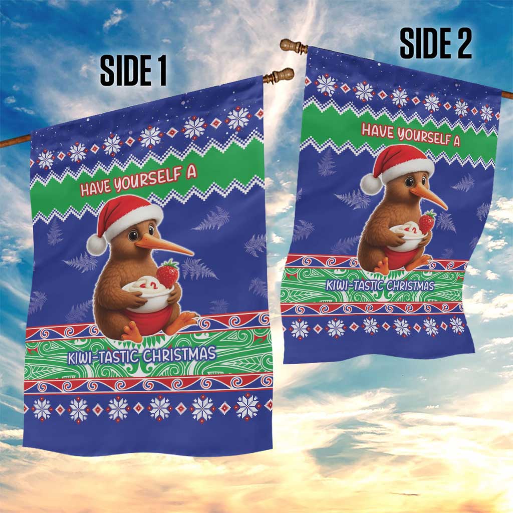 New Zealand Christmas Garden Flag Have Yourself A Kiwi-tastic Christmas - Polynesian Pride