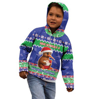 New Zealand Christmas Kid Hoodie Have Yourself A Kiwi-tastic Christmas - Polynesian Pride