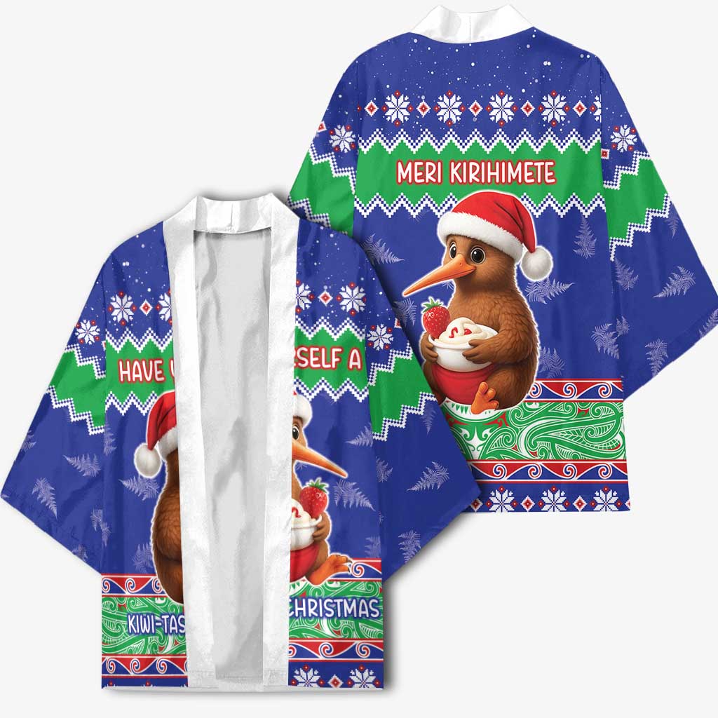 New Zealand Christmas Kimono Have Yourself A Kiwi-tastic Christmas - Polynesian Pride