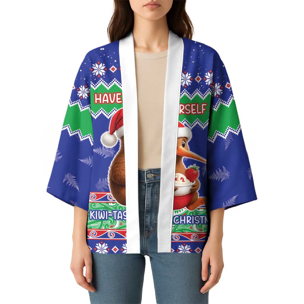 New Zealand Christmas Kimono Have Yourself A Kiwi-tastic Christmas - Polynesian Pride