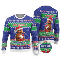 New Zealand Christmas Ugly Christmas Sweater Have Yourself A Kiwi-tastic Christmas - Polynesian Pride