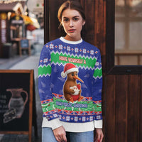 New Zealand Christmas Ugly Christmas Sweater Have Yourself A Kiwi-tastic Christmas - Polynesian Pride
