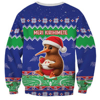 New Zealand Christmas Sweatshirt Have Yourself A Kiwi-tastic Christmas - Polynesian Pride