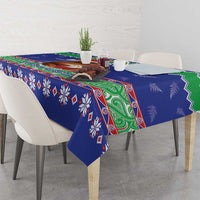 New Zealand Christmas Tablecloth Have Yourself A Kiwi-tastic Christmas LT05 - Polynesian Pride