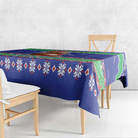 New Zealand Christmas Tablecloth Have Yourself A Kiwi-tastic Christmas LT05 - Polynesian Pride