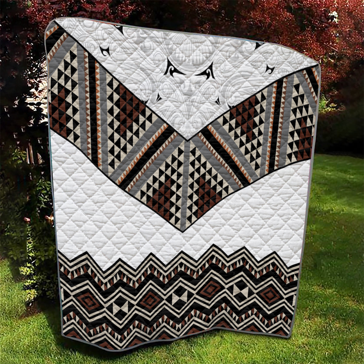 New Zealand Aotearoa Quilt Taniko Art Simple Style LT05 - Polynesian Pride