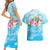 Universal Human Rights Month Couples Matching Short Sleeve Bodycon Dress and Hawaiian Shirt Polynesian Style LT05 - Polynesian Pride