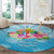 Universal Human Rights Month Round Carpet Polynesian Style LT05 - Polynesian Pride