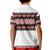 New Zealand Aotearoa Kid Polo Shirt With Kowhaiwhai Pattern Red Version LT05 - Polynesian Pride