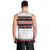 New Zealand Aotearoa Men Tank Top With Kowhaiwhai Pattern Red Version LT05 - Polynesian Pride