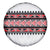 New Zealand Aotearoa Spare Tire Cover With Kowhaiwhai Pattern Red Version LT05 - Polynesian Pride