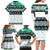 New Zealand Aotearoa Family Matching Long Sleeve Bodycon Dress and Hawaiian Shirt With Paua Shell Kowhaiwhai Pattern LT05 - Polynesian Pride