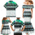 New Zealand Aotearoa Family Matching Mermaid Dress and Hawaiian Shirt With Paua Shell Kowhaiwhai Pattern LT05 - Polynesian Pride