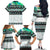 New Zealand Aotearoa Family Matching Off Shoulder Long Sleeve Dress and Hawaiian Shirt With Paua Shell Kowhaiwhai Pattern LT05 - Polynesian Pride