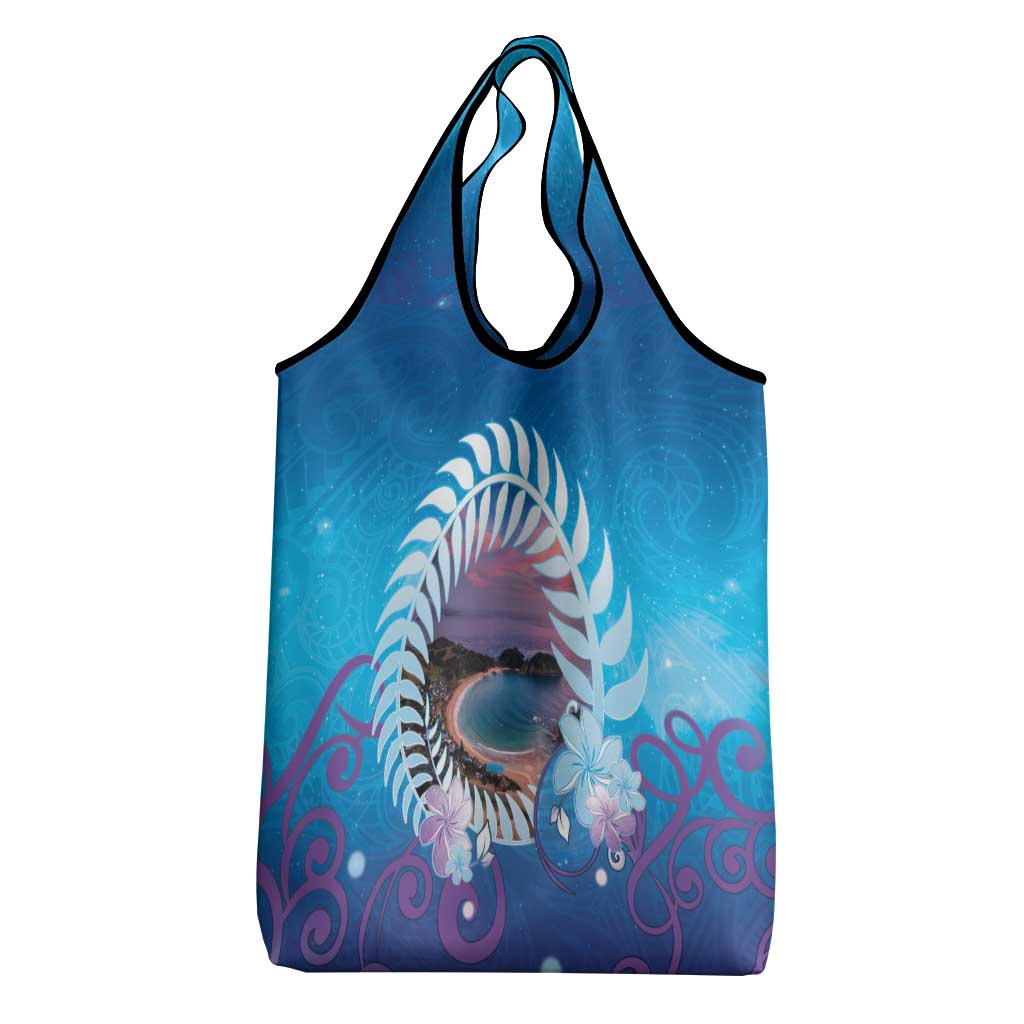 New Zealand Matapouri Beach Landscape Grocery Bag LT05 - Polynesian Pride