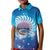 New Zealand Matapouri Beach Landscape Kid Polo Shirt