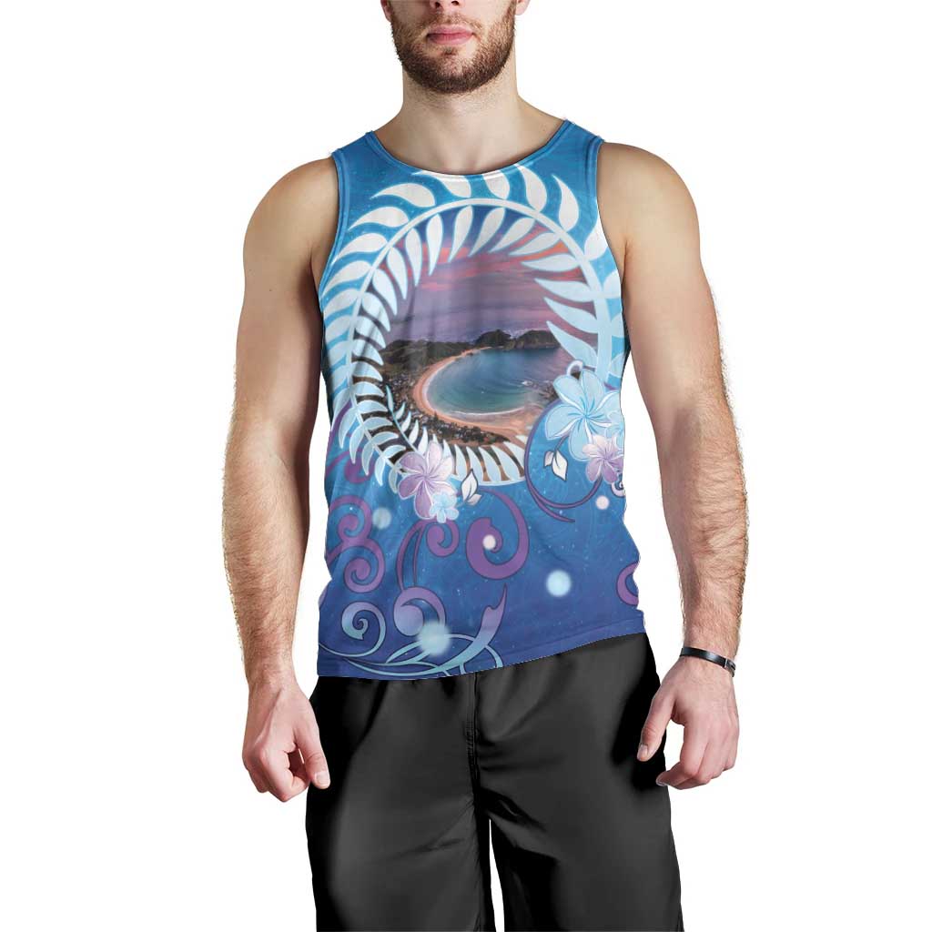 New Zealand Matapouri Beach Landscape Men Tank Top LT05 - Polynesian Pride