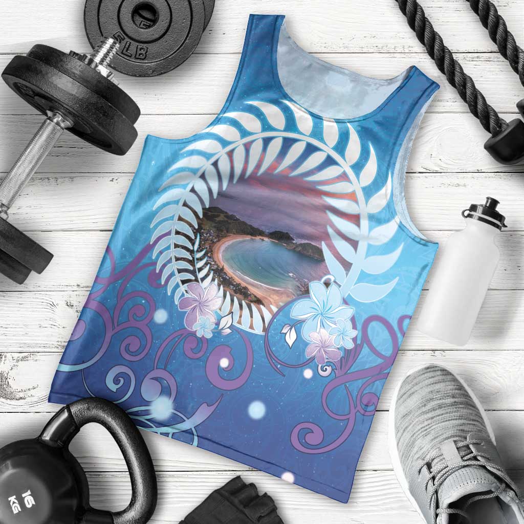 New Zealand Matapouri Beach Landscape Men Tank Top LT05 - Polynesian Pride