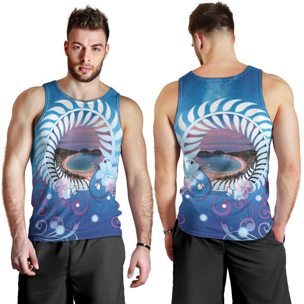 New Zealand Matapouri Beach Landscape Men Tank Top LT05 - Polynesian Pride