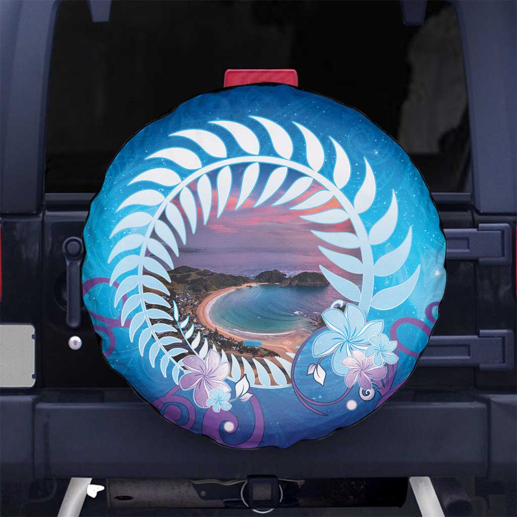 New Zealand Matapouri Beach Landscape Spare Tire Cover LT05 - Polynesian Pride