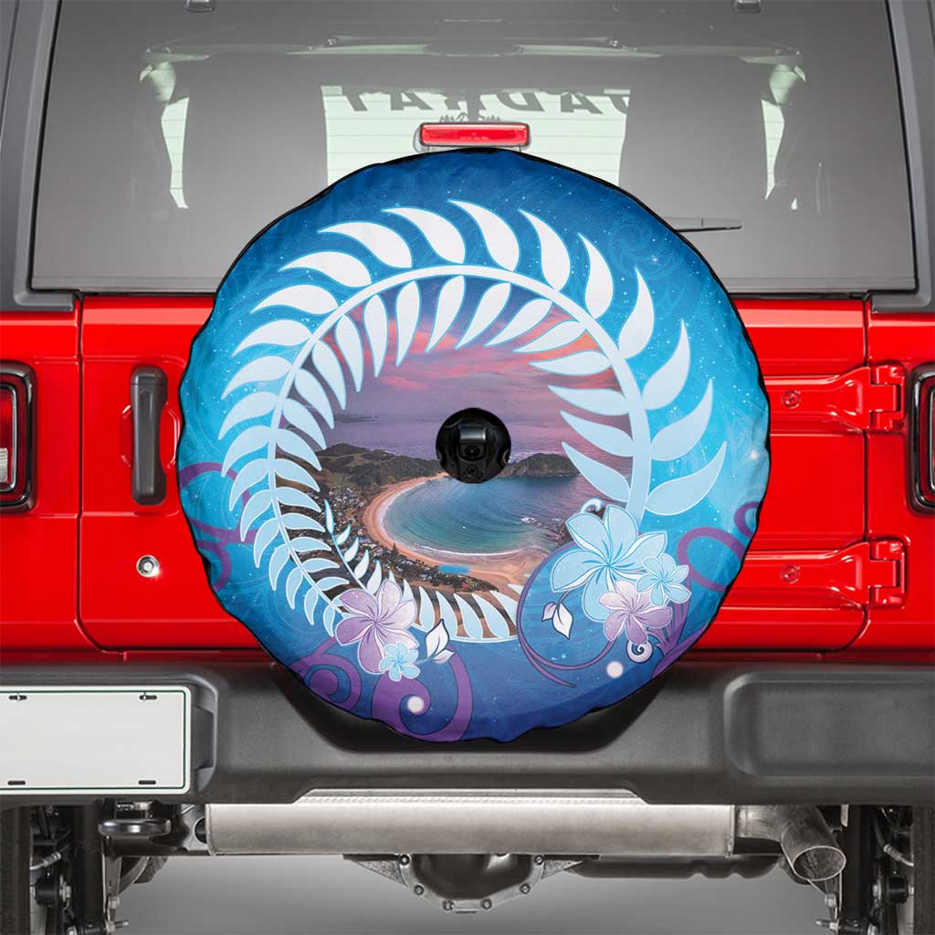 New Zealand Matapouri Beach Landscape Spare Tire Cover LT05 - Polynesian Pride