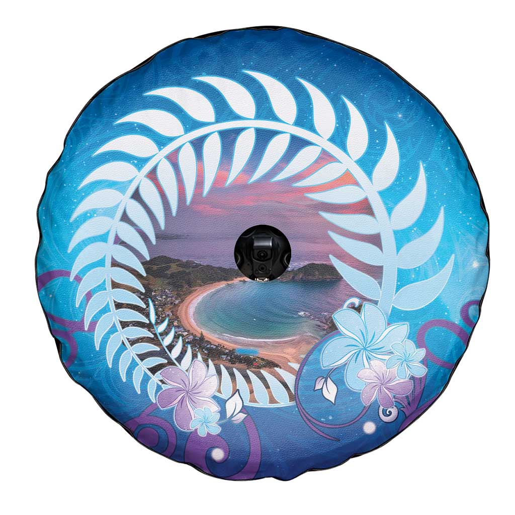 New Zealand Matapouri Beach Landscape Spare Tire Cover LT05 - Polynesian Pride
