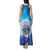 New Zealand Matapouri Beach Landscape Tank Maxi Dress