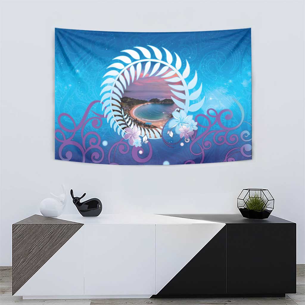 New Zealand Matapouri Beach Landscape Tapestry