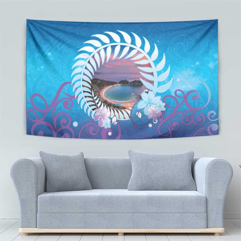 New Zealand Matapouri Beach Landscape Tapestry