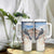 New Zealand Mount Taranaki Landscape Tumbler With Handle Kokako Bird Polynesian Style