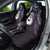 New Zealand Aotearoa Car Seat Cover Maori Manaia Paua Shell Glitter Purple