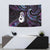 New Zealand Aotearoa Tapestry Maori Manaia Paua Shell Glitter Purple