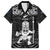 Custom New Zealand Maori Taiaha Hawaiian Shirt Tiki Warrior Black LT05 Black - Polynesian Pride