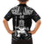 Custom New Zealand Maori Taiaha Kid Hawaiian Shirt Tiki Warrior Black LT05 - Polynesian Pride