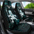 Custom New Zealand Maori Taiaha Car Seat Cover Tiki Warrior Paua Shell LT05 - Polynesian Pride