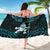 New Zealand Maori Taiaha Sarong Tiki Warrior Paua Shell LT05 - Polynesian Pride